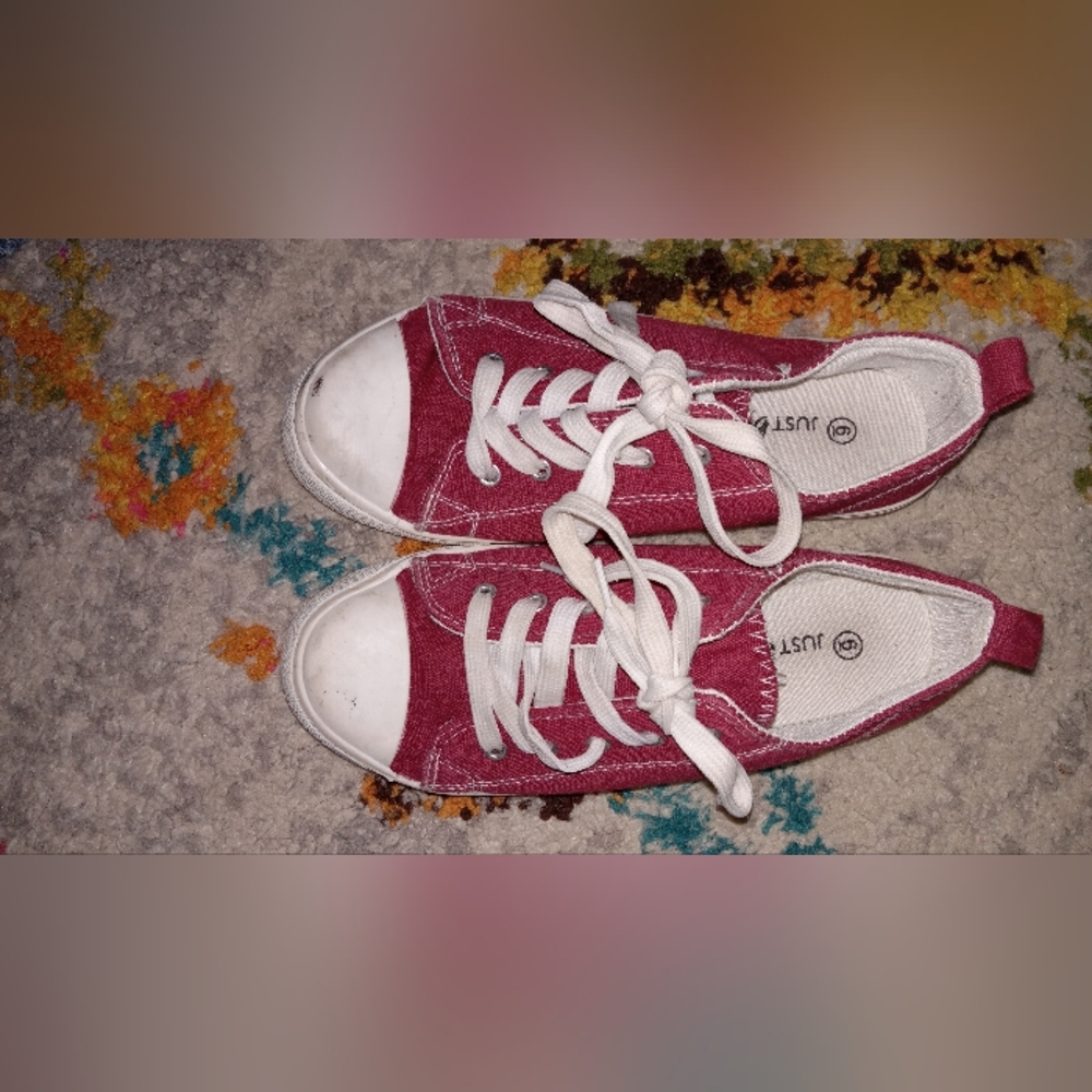 Kids converse inspired sneakers